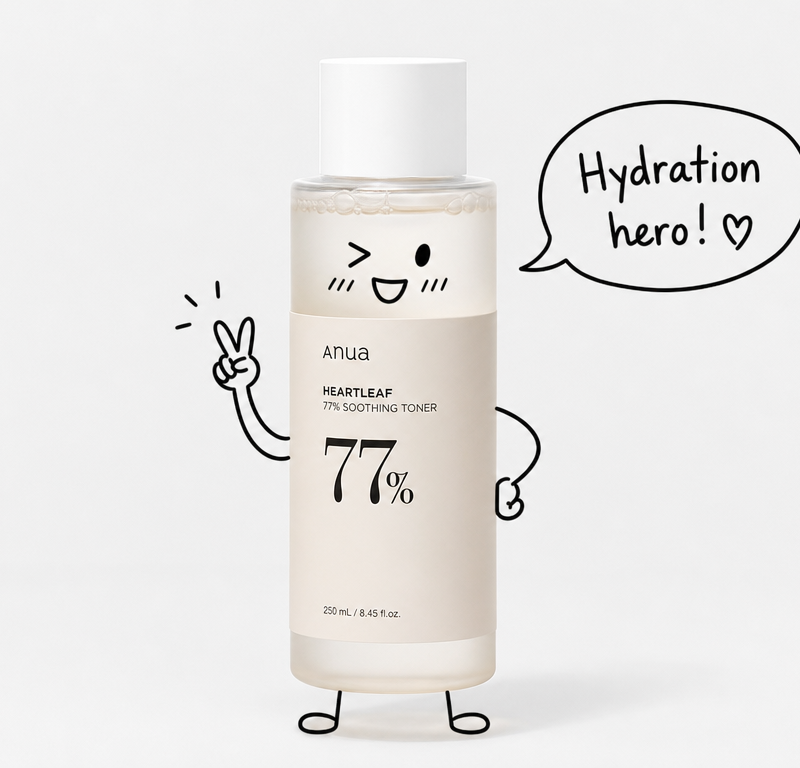 Take this product photo and add a playful hand-drawn doodle character on top of 