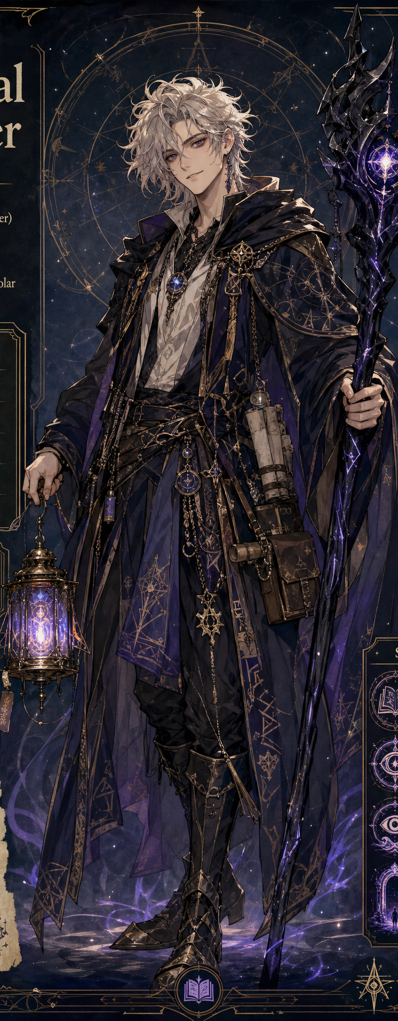 @Image1 = main character identity reference Create a polished fantasy character-