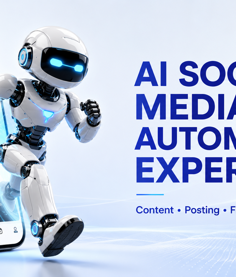 Create a clean, futuristic marketing banner in a premium 3D commercial style, de