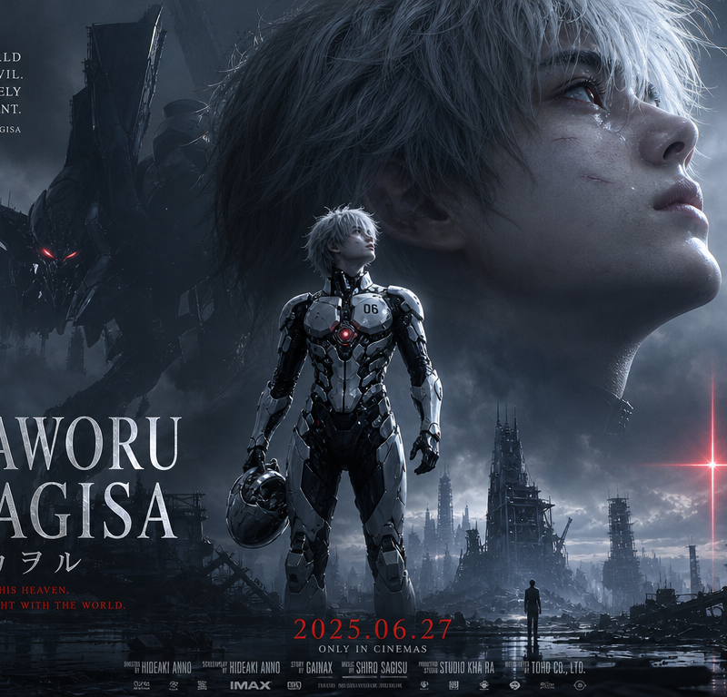 生成一张 9:16 竖版高级科幻机甲电影角色海报,真人电影质感,院线 IMAX 主视觉风格。 角色是一位银白色凌乱短发的年轻男性机甲驾驶员,皮肤苍白细腻,五官清
