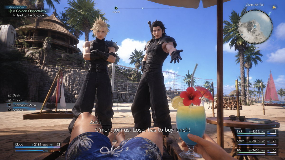Please generate a realistic screenshot from a fictional next-generation 3D open-