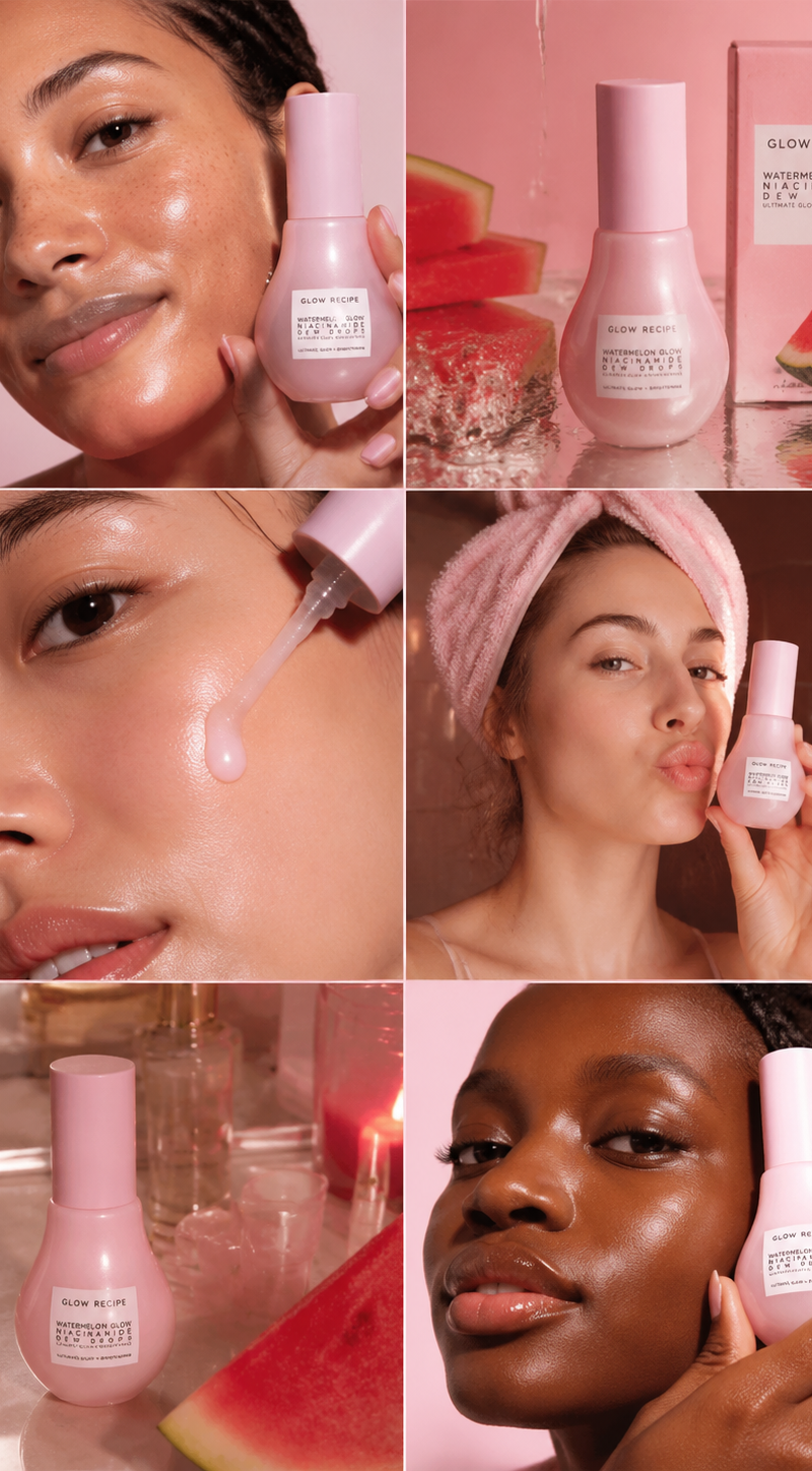 MASTER CREATIVE JUMBO PROMPT - GLOW RECIPE “REAL SKIN