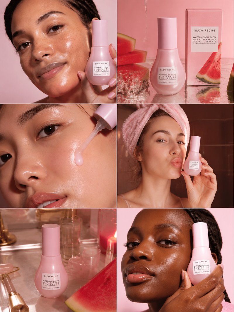 MASTER CREATIVE JUMBO PROMPT - GLOW RECIPE “REAL SKIN