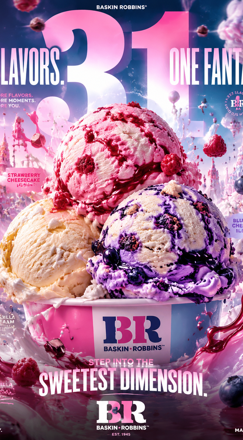 BASKIN ROBBINS — “31 FLAVORS