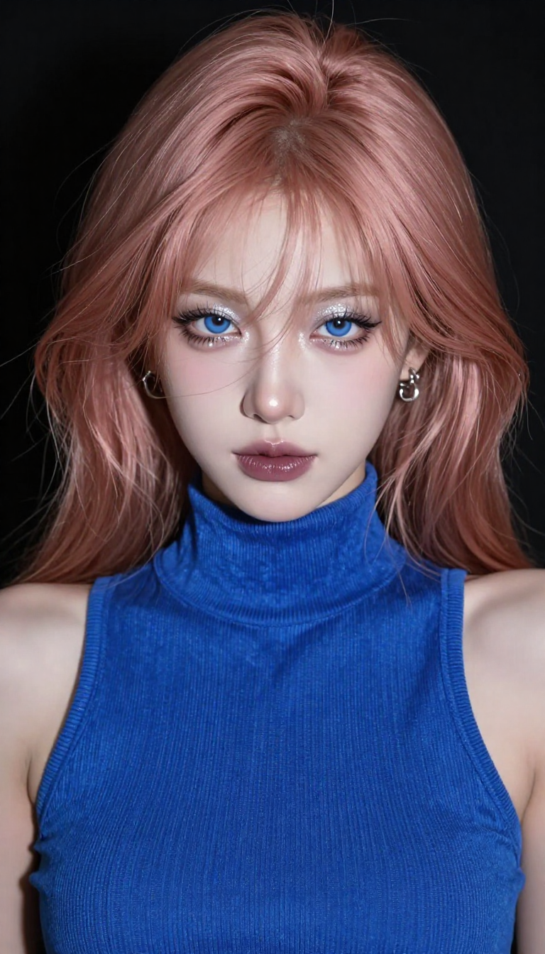 High-quality CG, 20 years old, a young modern beauty, oval face, exquisite featu