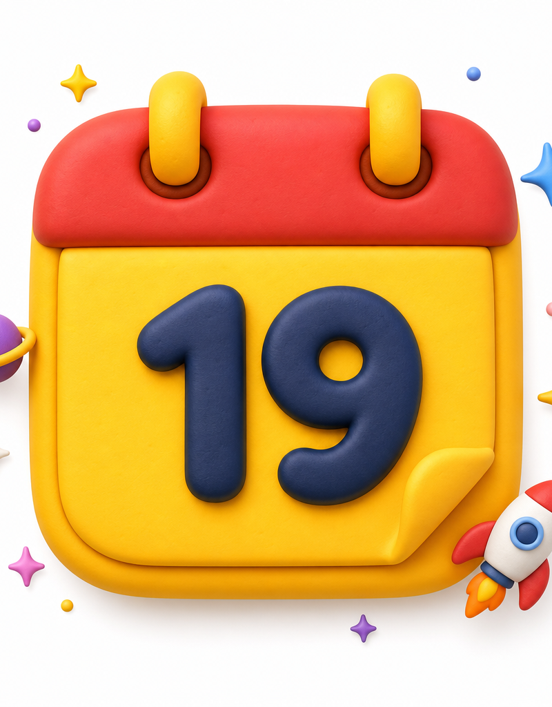 Create a mobile app icon for kids age 7-12