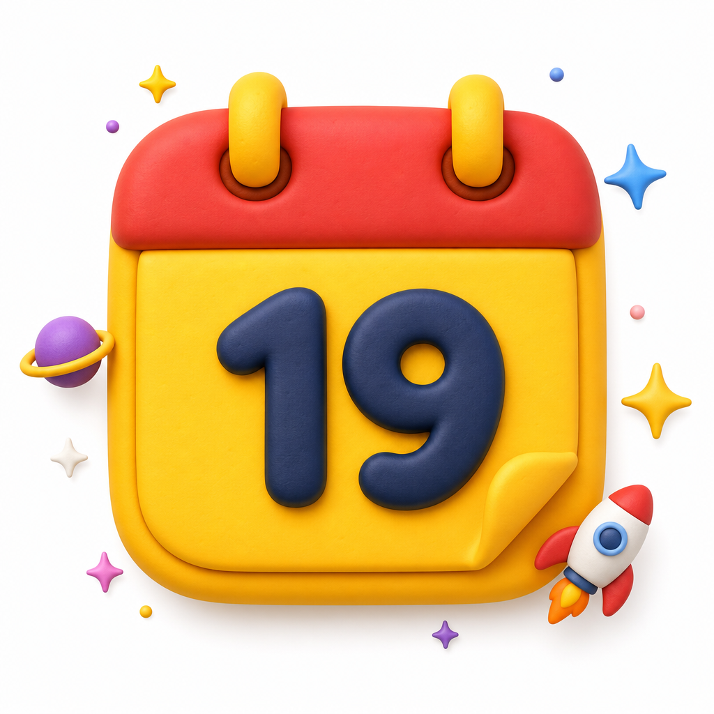 Create a mobile app icon for kids age 7-12