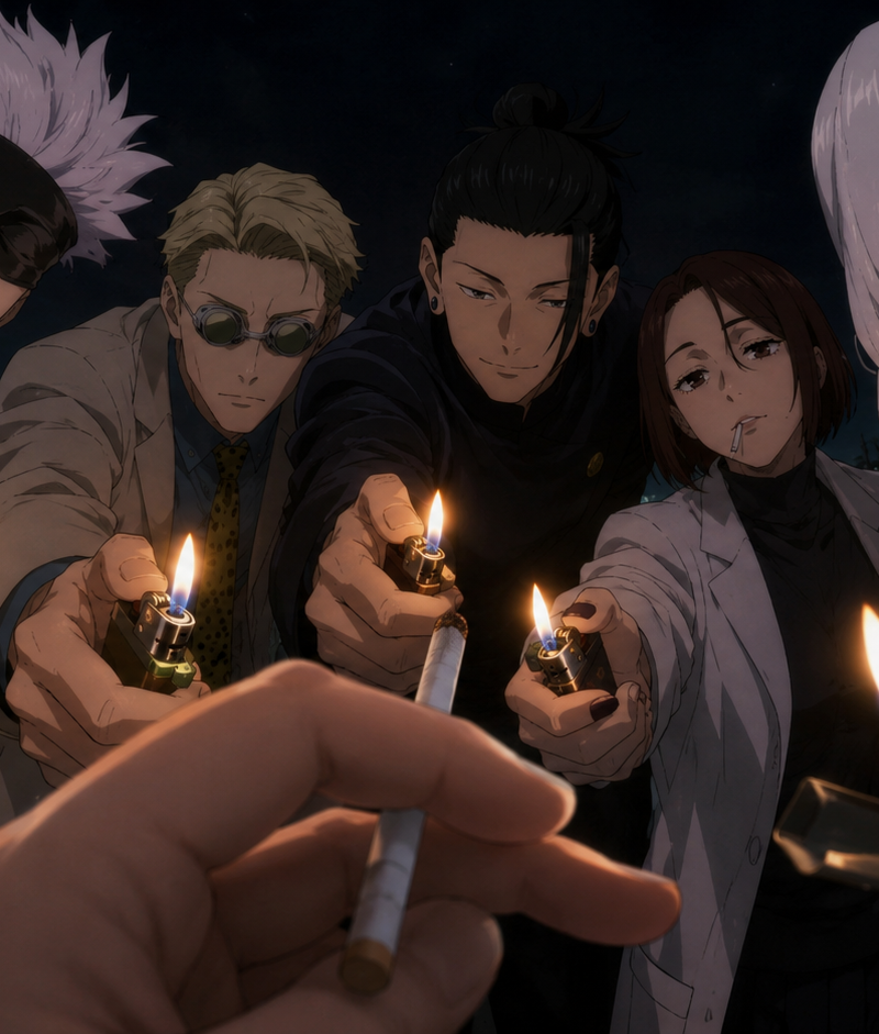 A 9:16 vertical late-night candid smartphone-style image, showing a fictional Ju