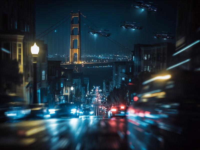 futuristic san francisco
