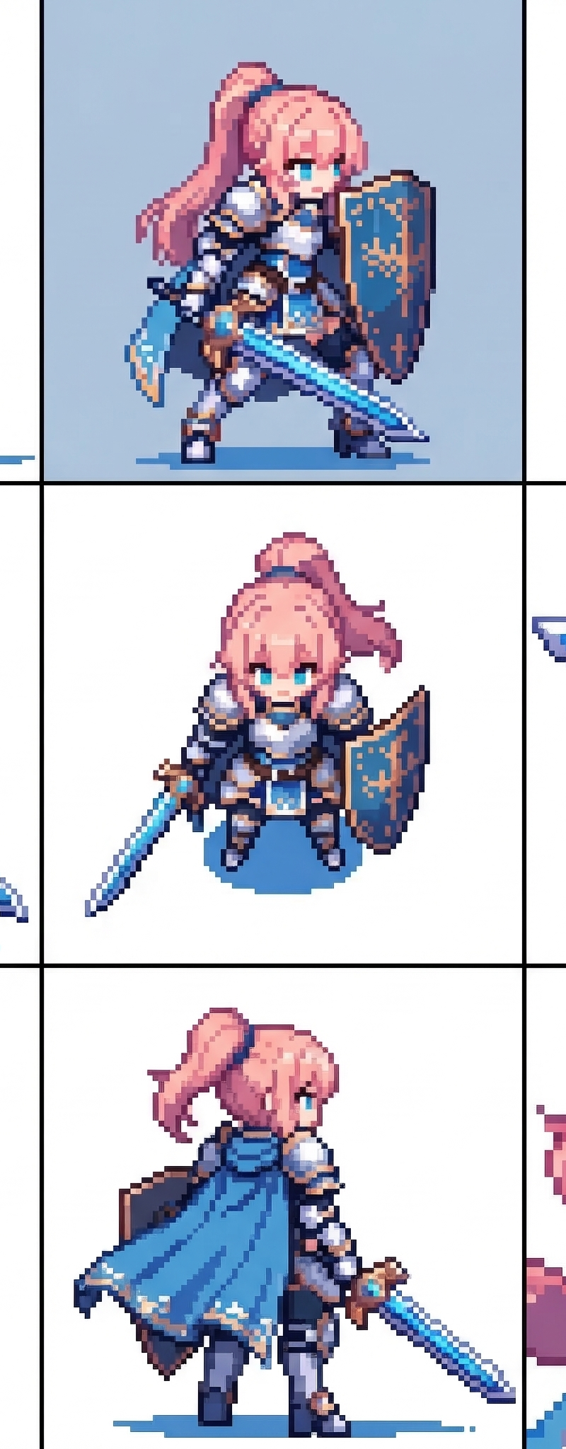 In a 3×3 grid, each cell should have an aspect ratio of 2:3