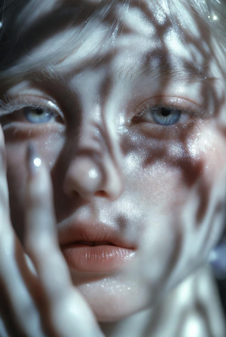 Asian beauty, stunningly beautiful face, wlop art style, cool white skin, delica