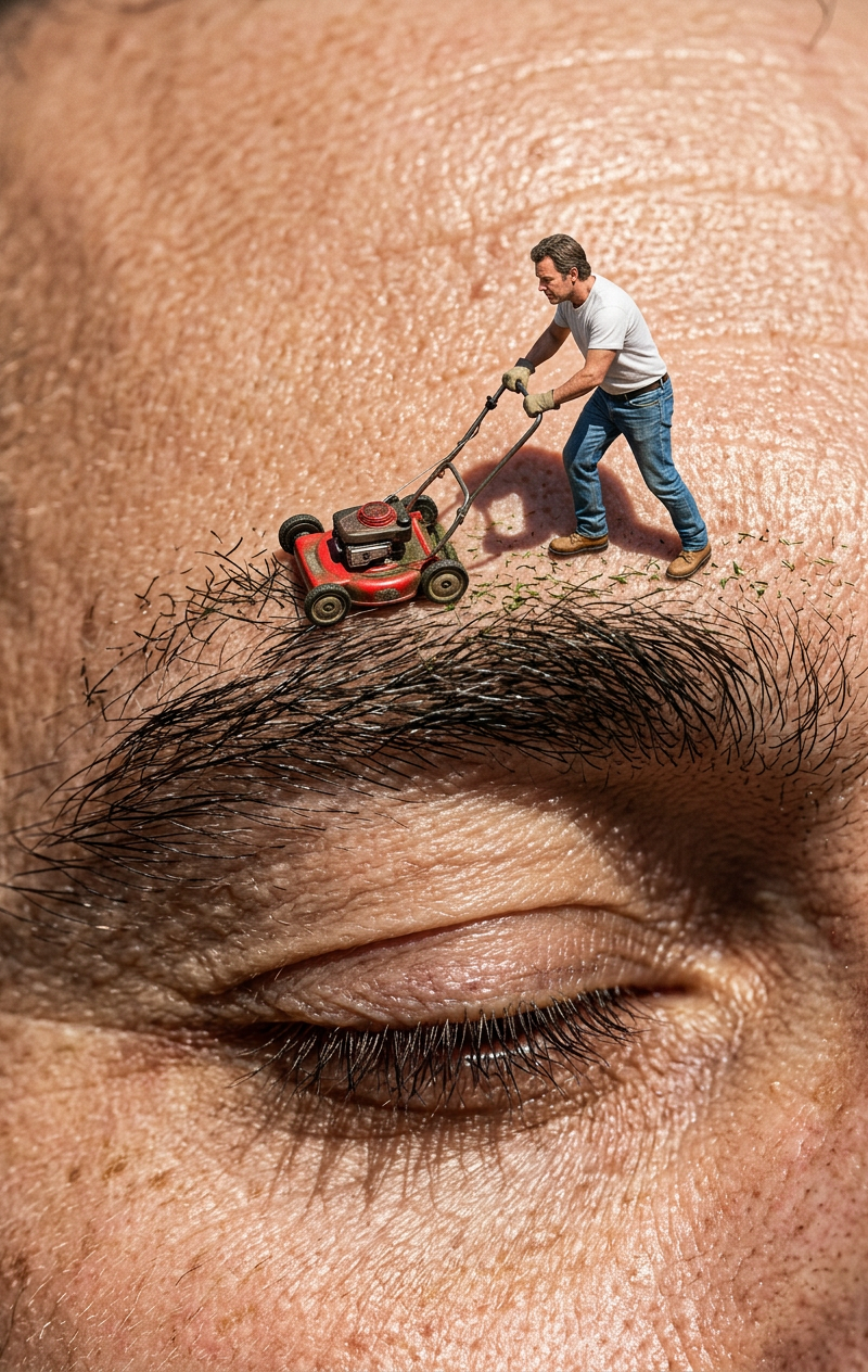 { "subject": { "main_character": "A photorealistic, living miniature man (Lillip