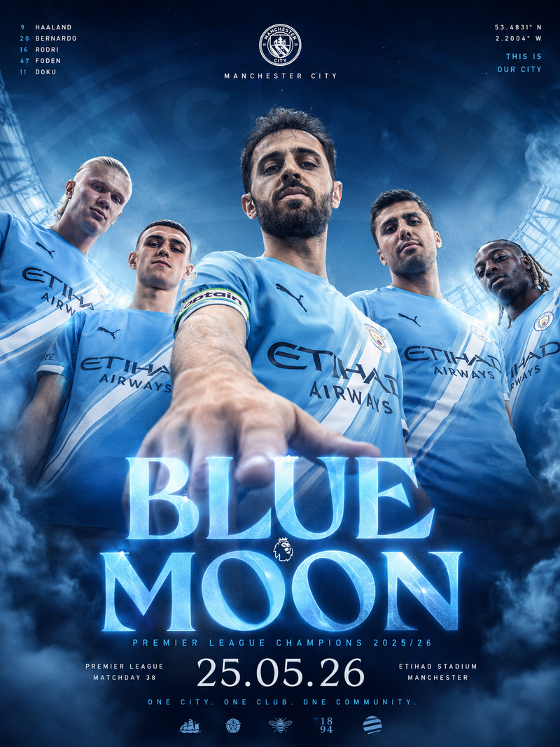 Act as a football editorial art director and matchday campaign designer creating