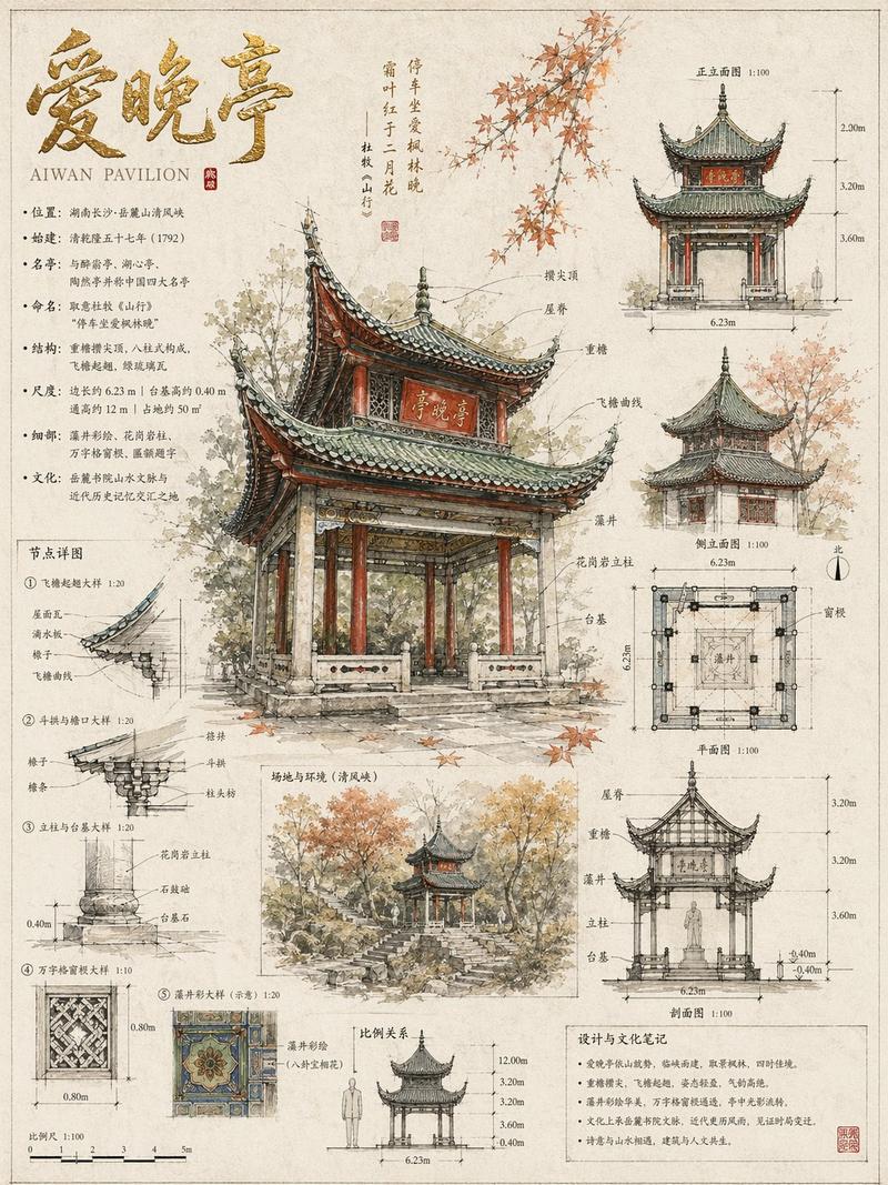 GPT2 x 建筑图鉴 x 提示词 知识性拉满，而且它会联网喝茶信息准确定 然后仔细作图，真用心呀 顺着图片看， 我学到了不少信息 肝了3个小时...