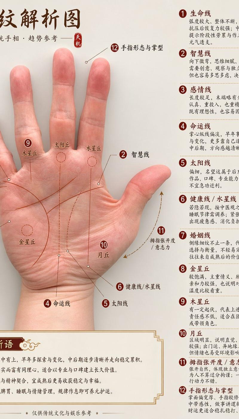 思来想去， GPT-image2 最牛的应用情境： 算命 这个图片就是我输入手掌照片，gpt 给出的反馈 其中预警部分，看呆了。 玄学：人类就是...