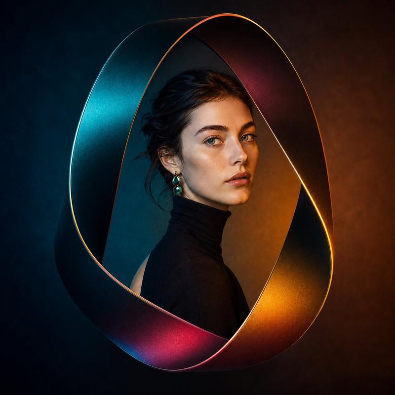 1 portrait. 1 Mobius loop. Infinite perspectives. GPT Image 2 on ChatGPT...