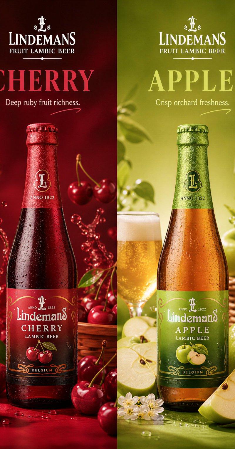 The most effective approach for a fruit-flavored beverage series: Keep t...