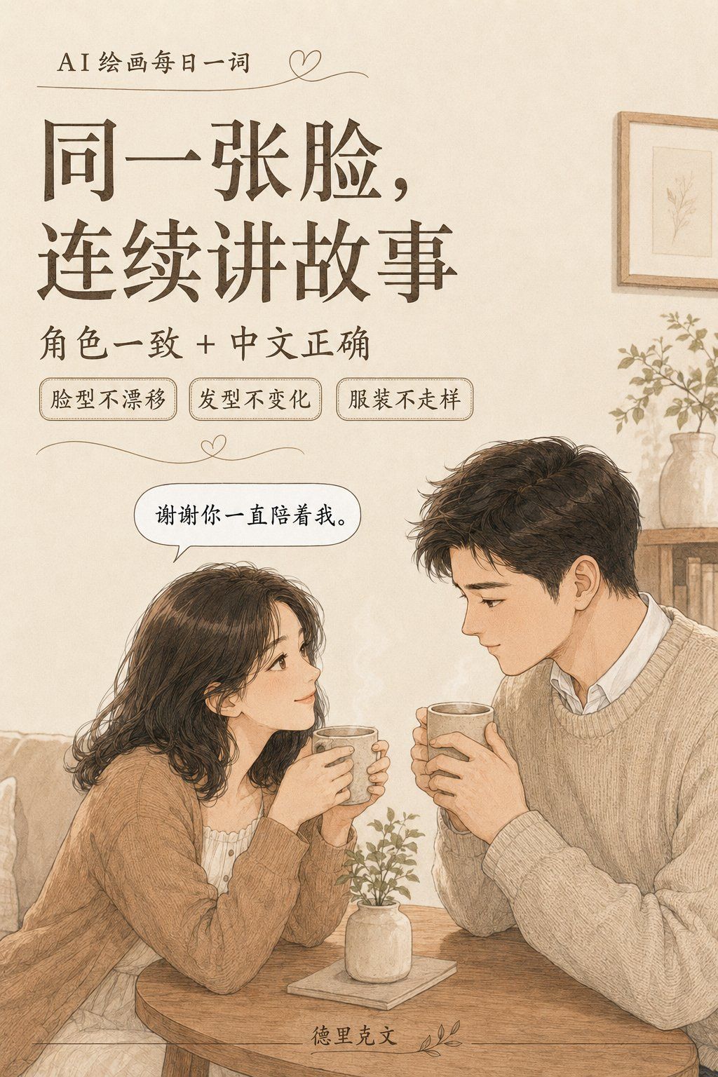 以前用AI做系列四格漫画，最怕两件事：画完第一张，第二张就换脸。 对话框一写文字，立刻乱码。 现在，GPT-Image-2把这两个顽疾一起治好了...