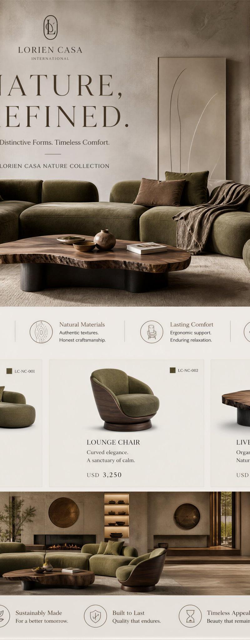 The truly sophisticated approach to small-space furniture layouts is to...