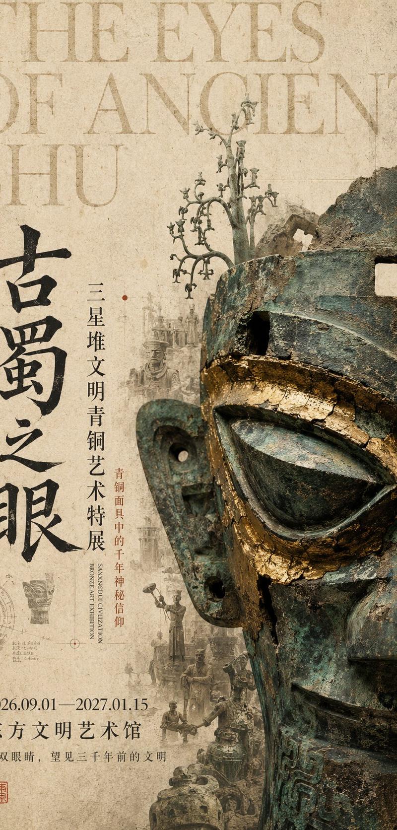相当不错啊, 提示词见评论区 系列一：《失落文明档案馆》 《三星堆神秘面孔》 《敦煌壁画里的宇宙》