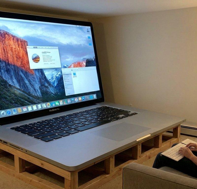 100英寸MacBook图片生成