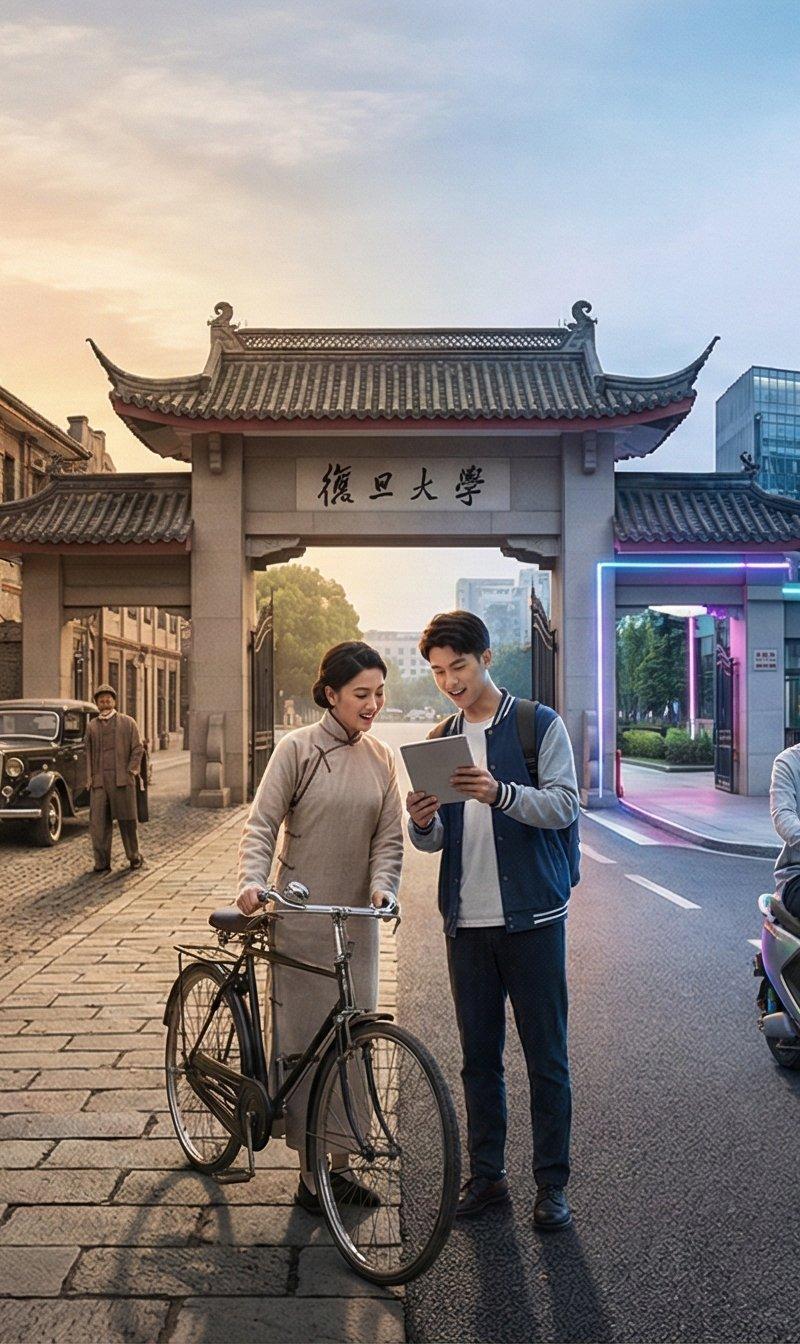 百年校园:时空交汇的复旦大学