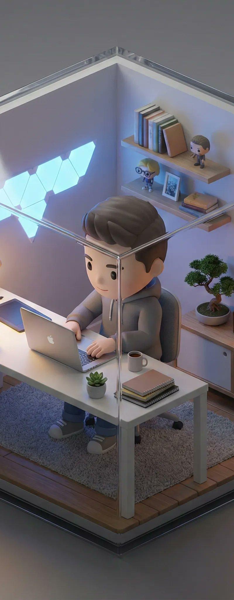 3D等距迷你房间