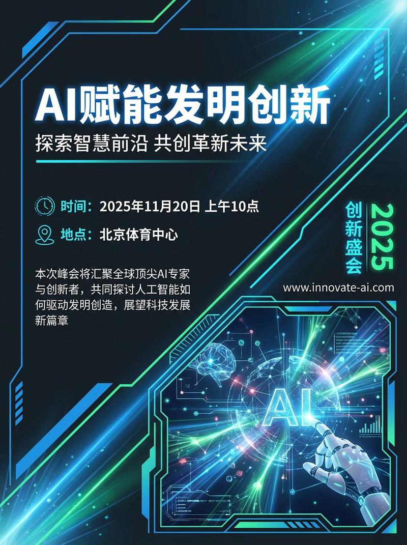AI赋能发明创新活动海报