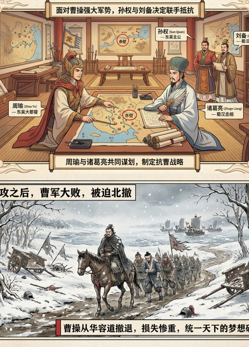 赤壁之战条漫解析