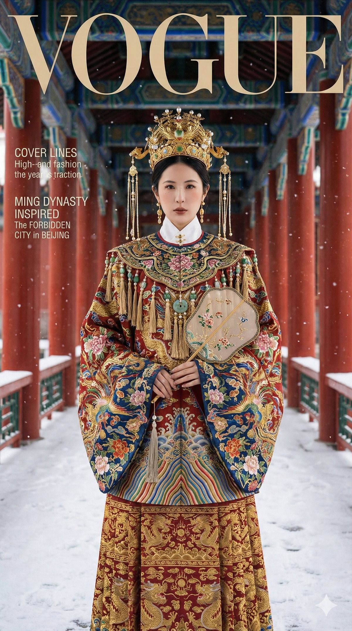 北京下雪故宫打卡