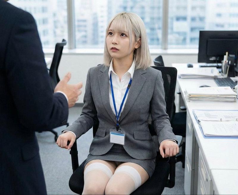 忙碌的办公室女性