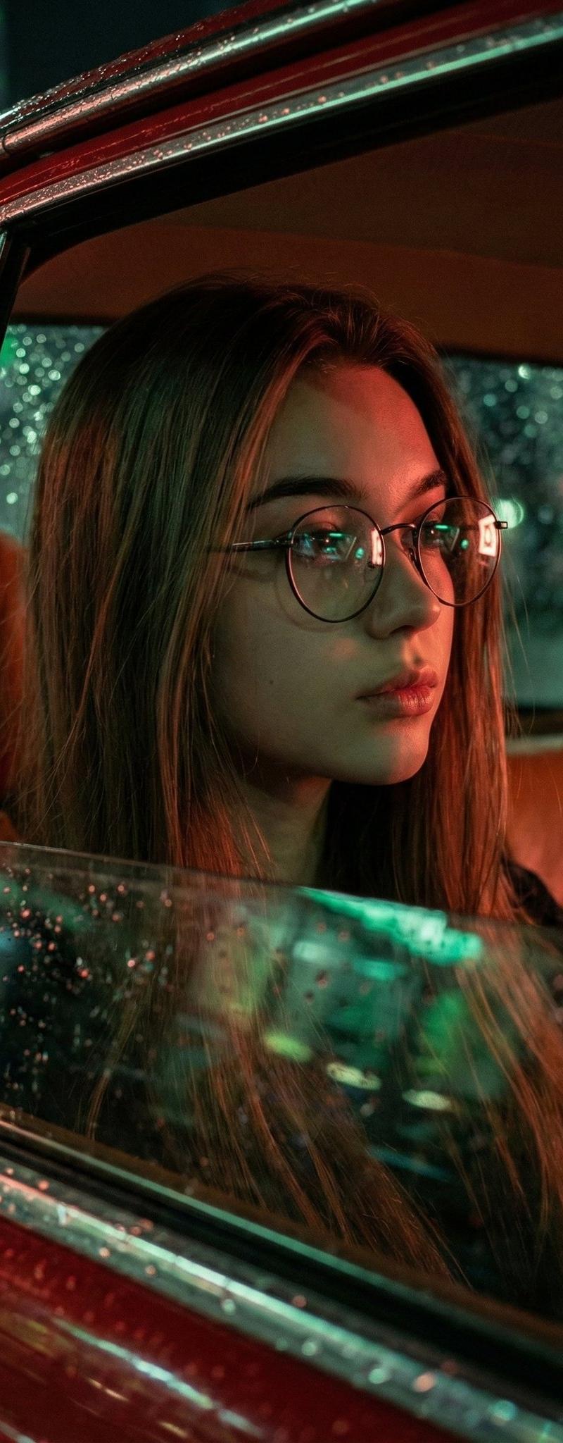 Cinematic Hyper-Realistic Portrait of a Young Woman