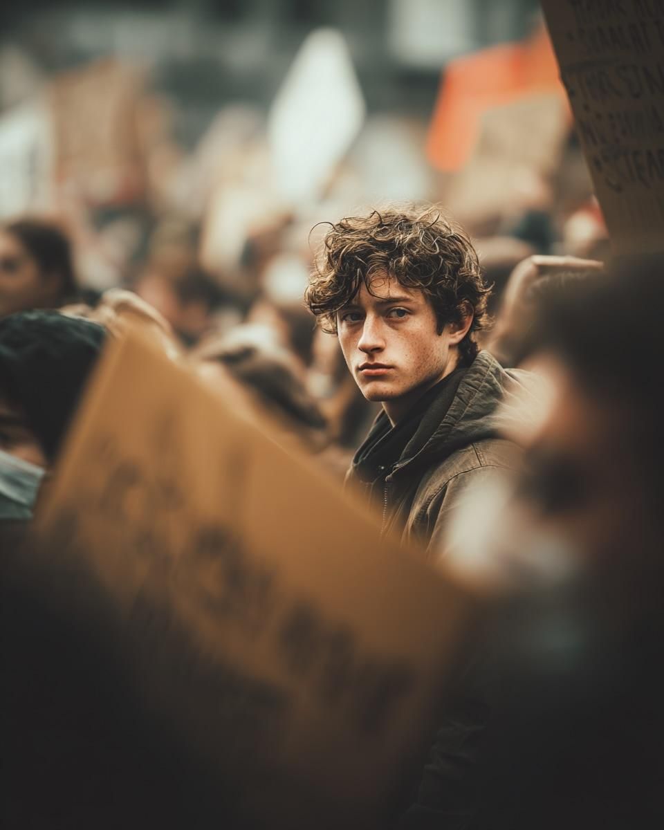 cinematic protest photography
