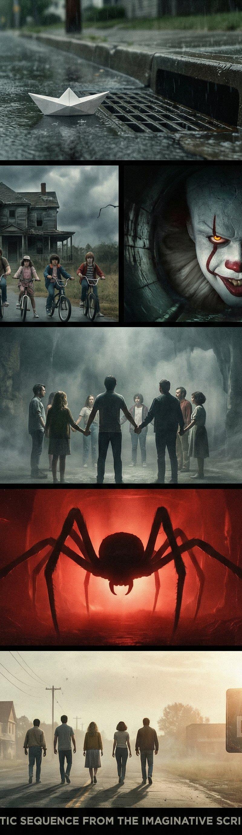《IT》书籍想象剧本的 cinematic 多屏叙事
