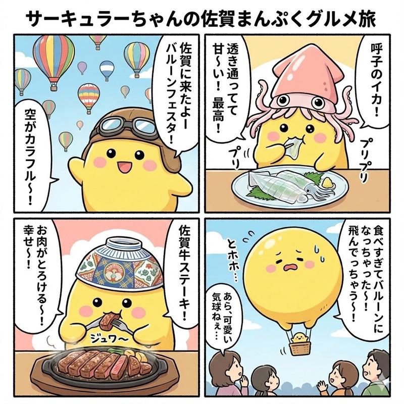 サーキュラーちゃんの全国グルメ旅