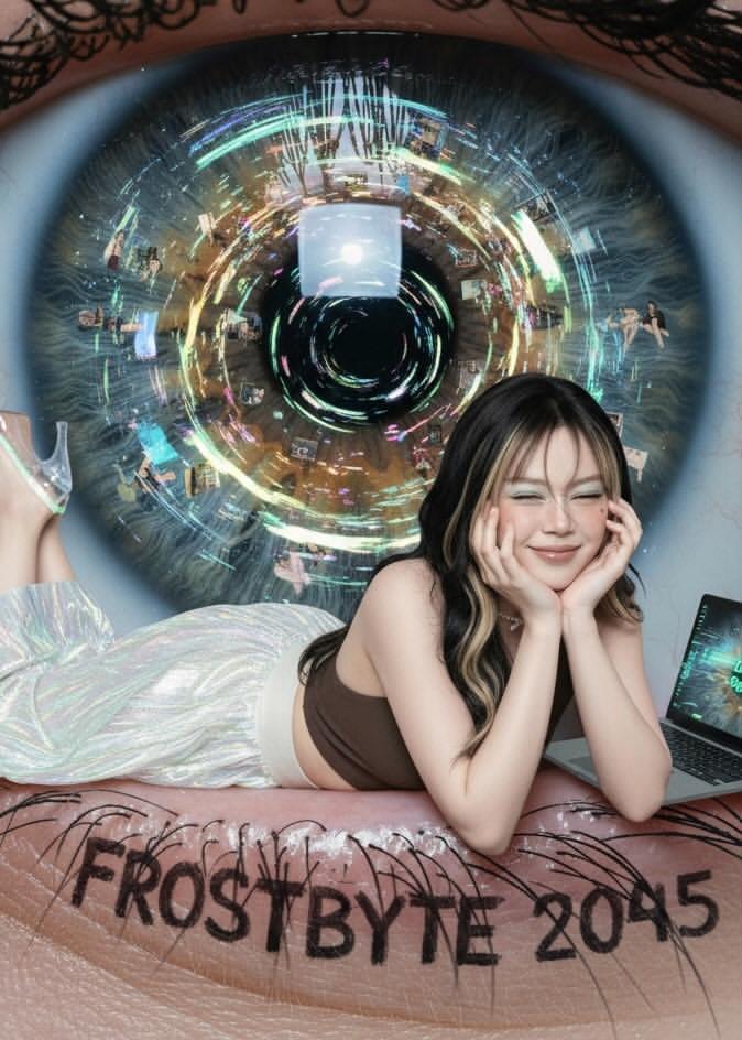 Cyber Y2K Iris 编辑肖像