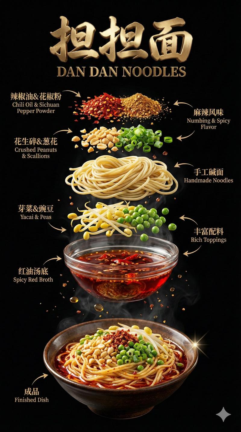 担担面高级海报