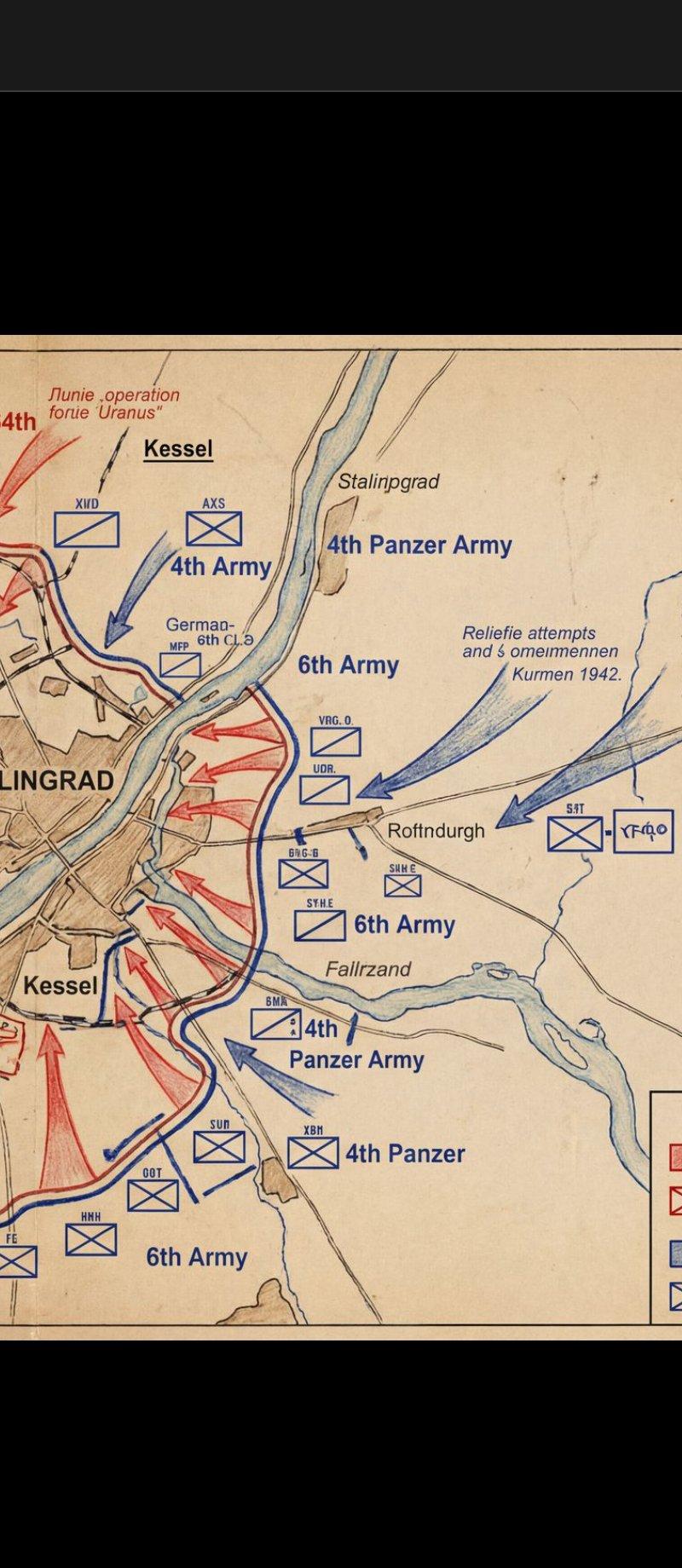 1943年12月底斯大林格勒战役详细情况及解析