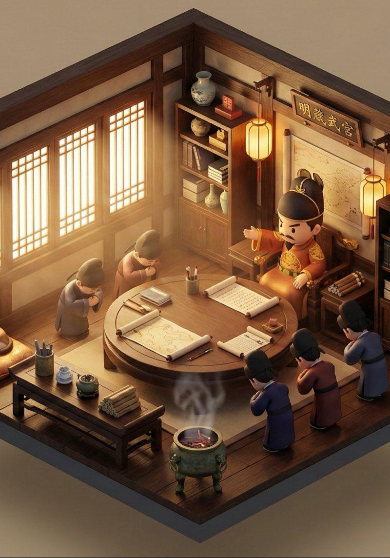 极具细节和叙事感的3D等距微缩模型图