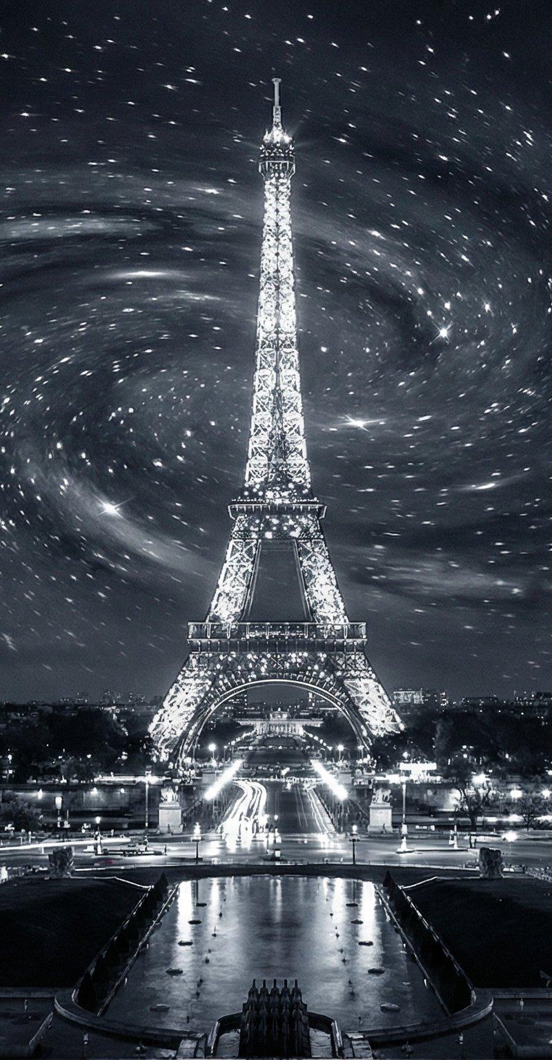 梦幻巴黎夜景