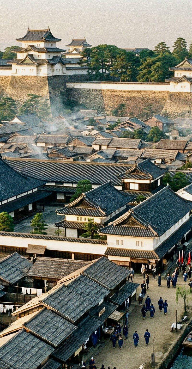 江戸時代城下町のナノバナナプロ