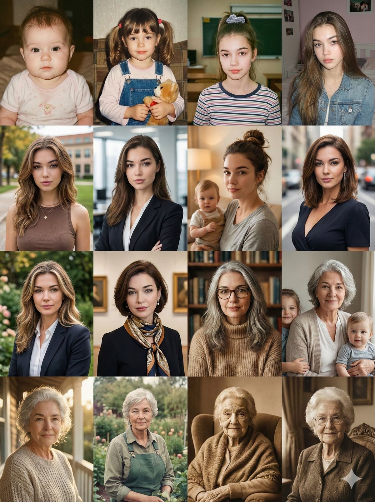 女性一生阶段系列