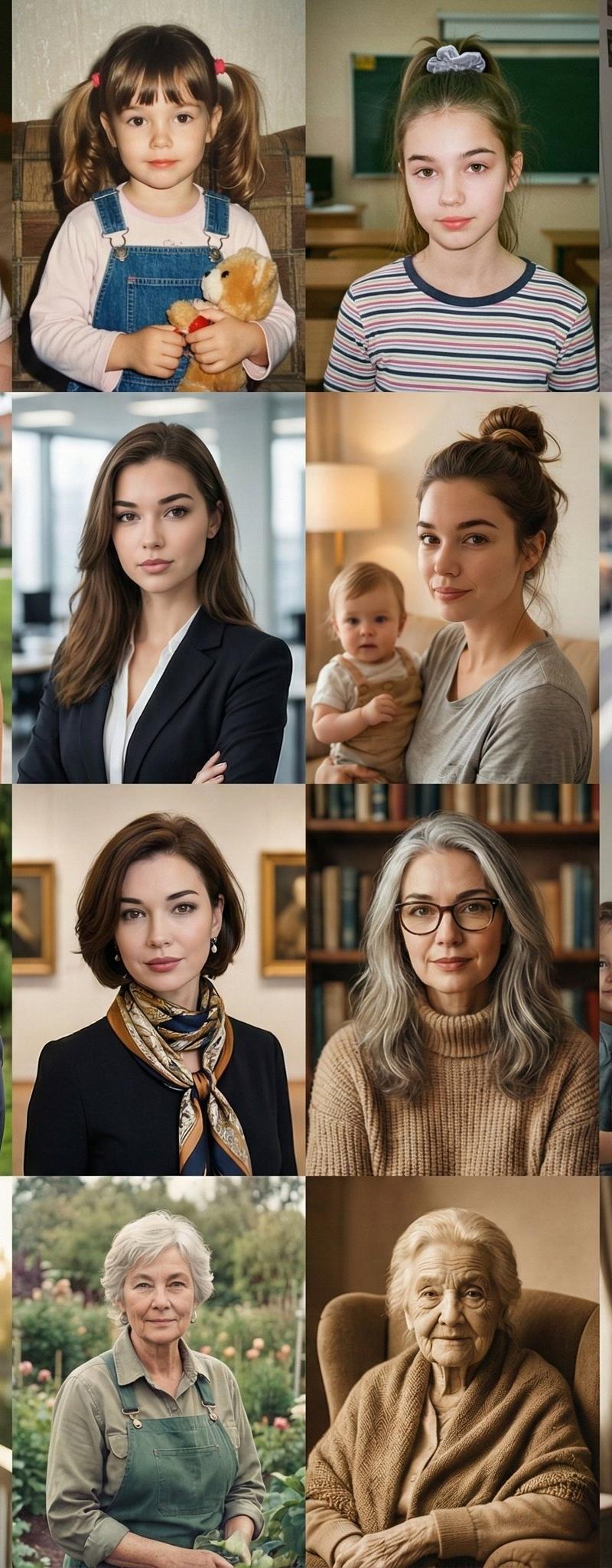 女性一生阶段系列