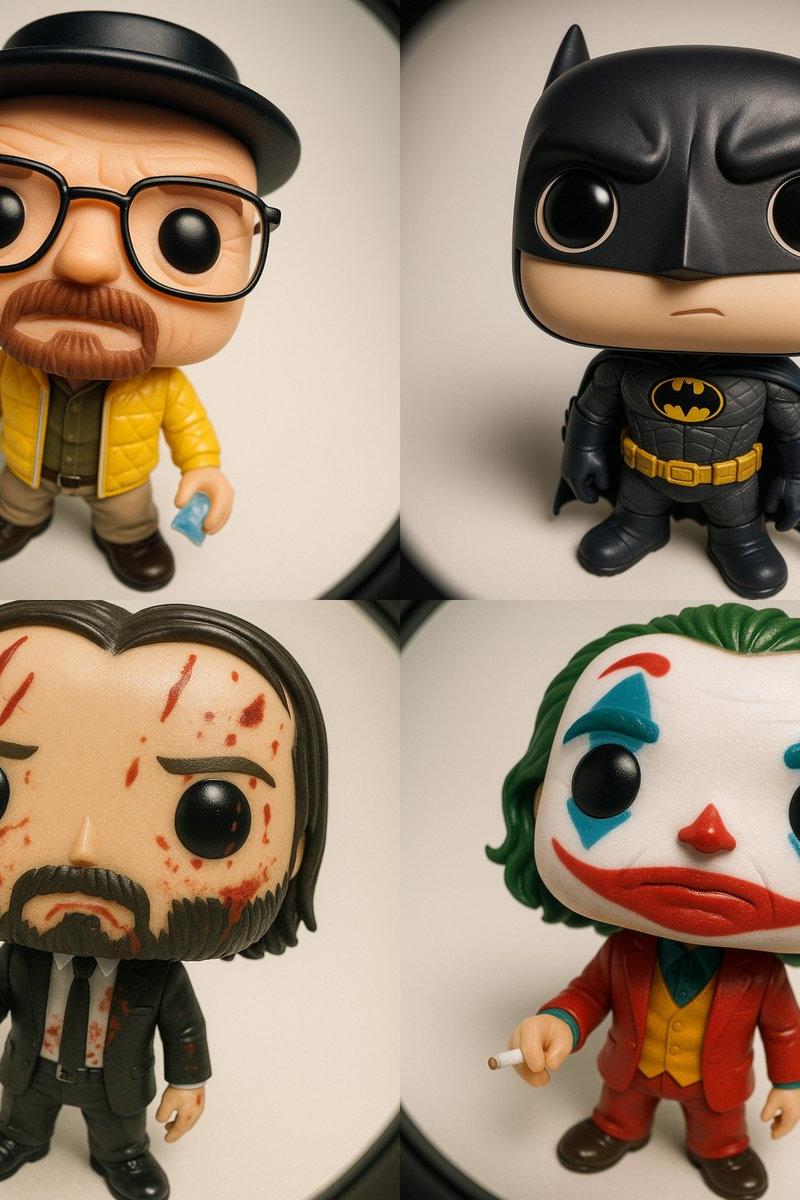 Funko Pop风格乙烯基公仔