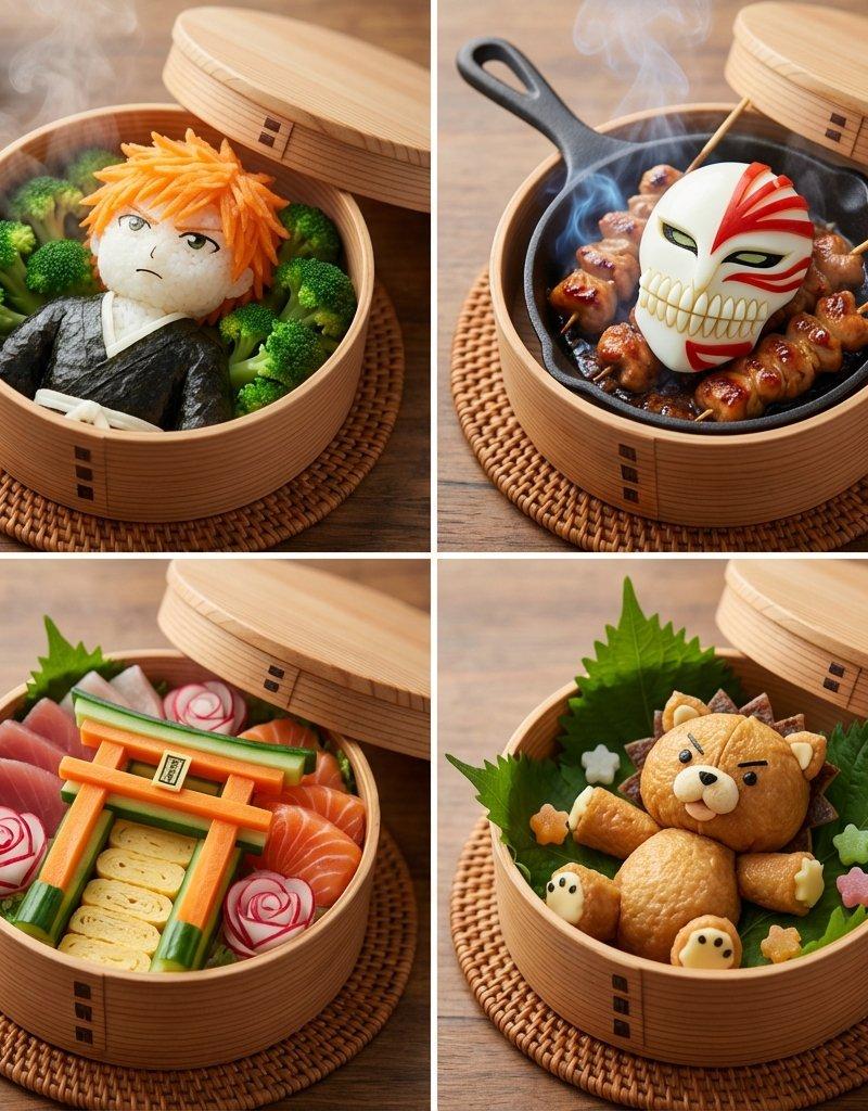 Ghibli主题美食拼盘分析