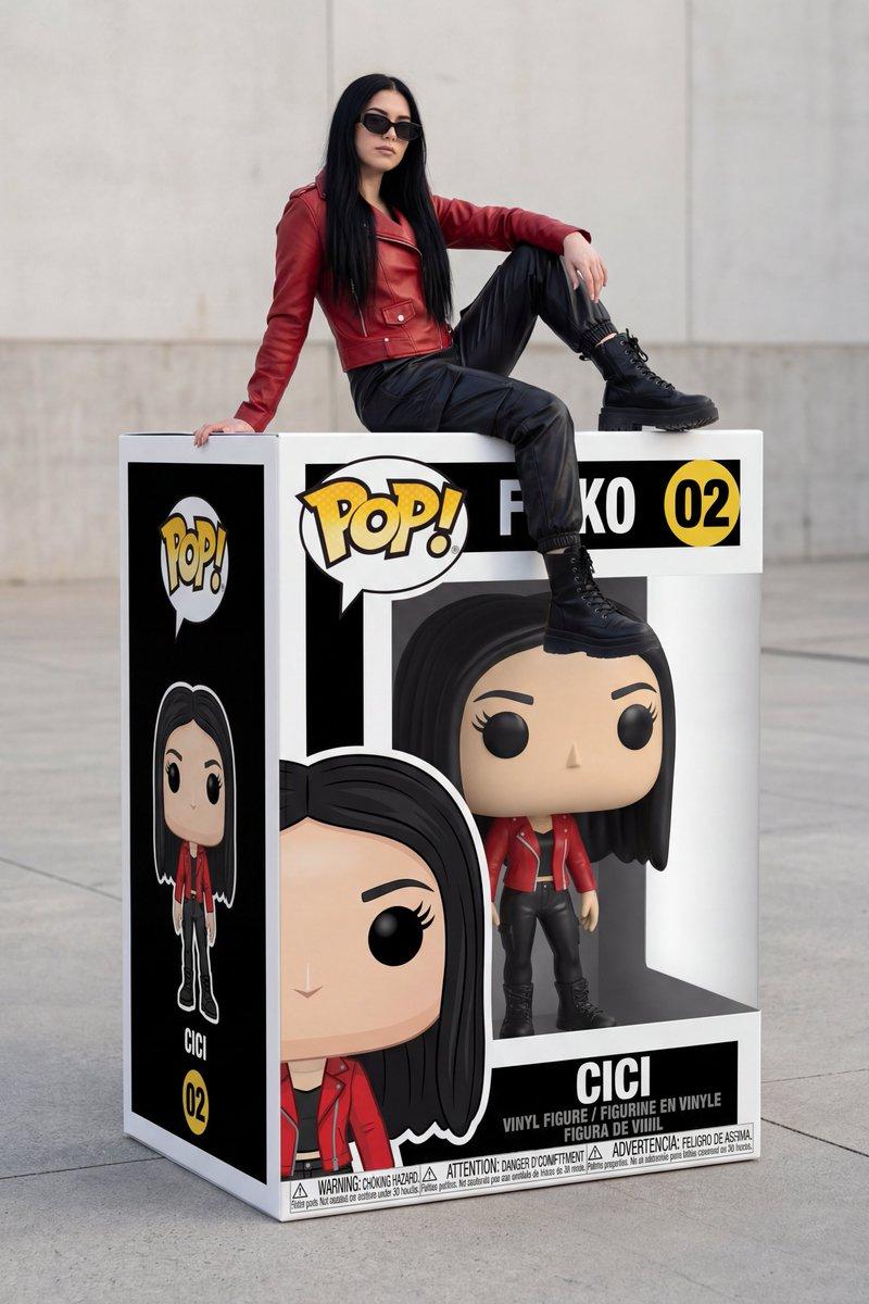 巨型Funko Pop版自己与Nano Banana Pro