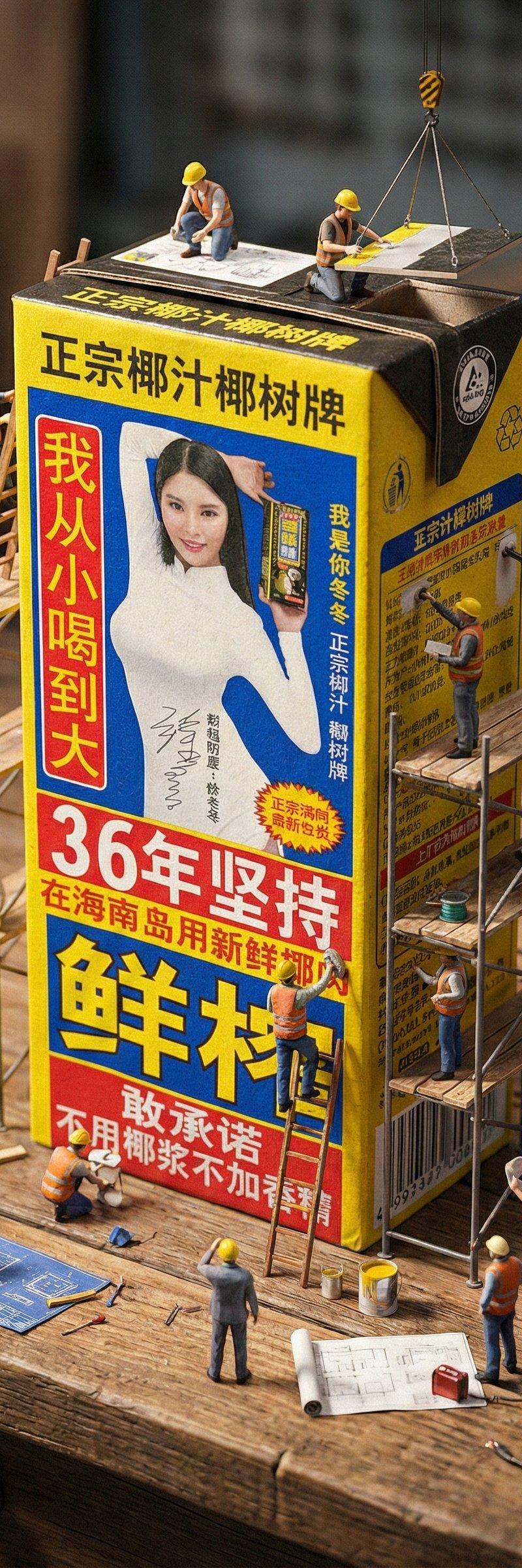 巨物化产品摄影