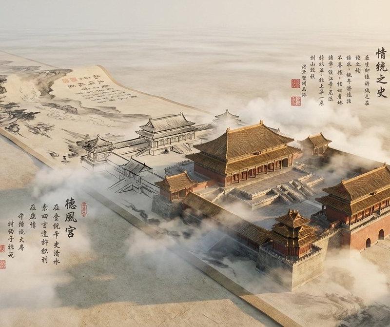 GPT Image 1.5 与 Nano Banana Pro 对比： Forbidden City 3D 卷轴测试