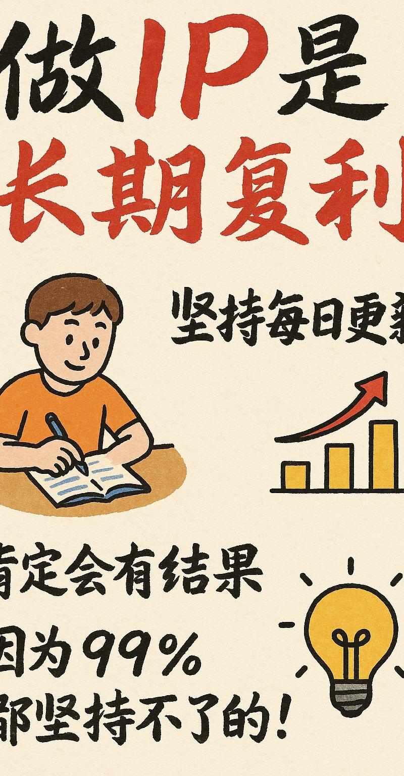 手绘风格信息图卡片