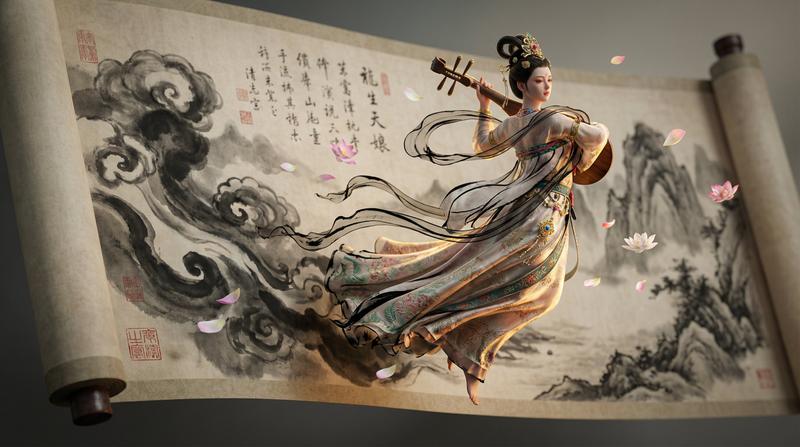历史画卷文化分析
